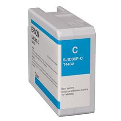 Epson atrament ColorWorks C6500 C6000 cyan 80ml