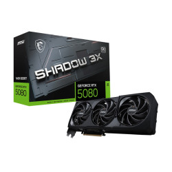 MSI GeForce RTX 5080 SHADOW 3X OC 16GB GDDR7