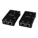 StarTech.com HDMI Over CAT5e CAT6 Extender with Power Over Cable - 165 ft (50m) HDMI Video Audio Over Dual Ethernet Cable Extender (ST121SHD50) - Video audio nástavec - pres CAT 5e 6 - až 50 m - pro P N: ST128HDMI2, SVA12M2NEUA, SVA12M5NA, VIDWALLMNT