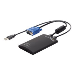 StarTech.com Crash Cart Adapter - 1920 x 1200 - Portable Laptop USB 2.0 to KVM Console (NOTECONS01) - Prepínac KVM - 1 x KVM port(s) - 1 místní uživatel - desktop