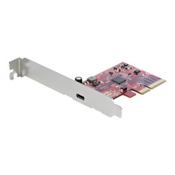 StarTech.com USB 3.2 Gen 2x2 PCIe Card - USB-C 20Gbps PCI Express 3.0 x4 Controller - USB Type-C Add-On PCIe Expansion Card -Windows Linux - USB adaptér - PCIe 3.0 x4 nízký profil - USB-C 3.2 Gen 2x2 x 1
