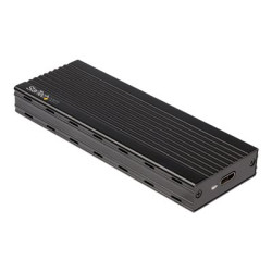 StarTech.com USB-C (10Gbps) to M.2 NVMe SSD Enclosure - Portable M.2 PCIe Aluminum Case - 1GB s Read & Write - Mac & PC - Kryt úložište - M.2 - M.2 Card - USB 3.1 (Gen 2) - cerná