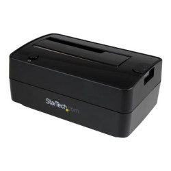 StarTech.com USB 3.1 eSATA Drive Docking Station for 2.5" 3.5" SATA Drives - External USB 3.1 (10Gbps) Hard Drive Dock w UASP (SDOCKU313E) - Dokovací stanice HDD - oddílu: 1 - 2.5", 3.5" - SATA 6Gb s - eSATA, USB 3.1 (Gen 2) - cerná