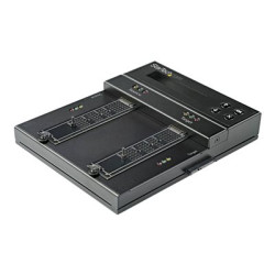 StarTech.com Standalone M.2 SATA & M.2 NVMe Duplicator and Eraser, HDD SSD Cloner & Wiper for M.2 PCIe AHCI NVMe, M.2 SATA, 2.5 3.5" SATA Drives, External Hard Drive Eraser Duplicator, TAA - Drive Sanitizer Copier - Duplikátor vymazávac solid state pevného disku - 4 zásuvky (SATA-600 PCI Express (NVMe)) - kompatibilní s TAA
