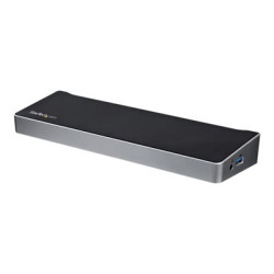 StarTech.com Triple Monitor USB 3.0 Laptop Docking Station - 4K HDMI, 2x DisplayPort - Universal USB Dock for Windows & Mac OS (10.14 & Above) (USB3DOCKH2DP) - Dokovací stanice - USB - 1GbE - pro P N: ARMBARTRIO2, ARMTRIO, LTLOCK
