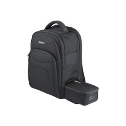 StarTech.com 15.6" Laptop Backpack with Removable Accessory Organizer Case - Professional IT Tech Backpack for Work Travel Commute - Ergonomic Computer Bag - Durable Ballistic Nylon - Notebook Tablet Pockets - Batoh na notebook - 15.6"