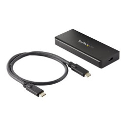 StarTech.com USB-C 10Gbps M.2 NVMe PCIe SSD Enclosure, Rugged Aluminum External M.2 PCIe M-Key Case IP67 Rated, 1GB s Read Write, Supports 2230 2242 2260 2280, TB3 Compatible, Mac PC - 1.6ft USB-C Cable Incl - Kryt úložište - M.2 - M.2 Card - USB 3.2 (Gen 2) - cerná - pro P N: PEXUSB321C