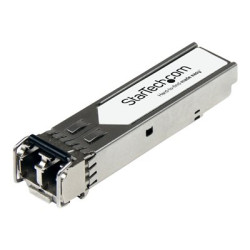 StarTech.com MSA Uncoded Compatible SFP+ Module, 10GBASE-SR, 10GbE Multi Mode (MMF) Fiber Optic Transceiver, 10GE Gigabit Ethernet SFP+, LC Connector, 300m, 850nm, DDM, Mini GBIC Module - Lifetime Warranty (SFP-10GBASE-SR-ST) - Modul SFP+ vysílace - 10GbE - 10GBase-SR - multirežim LC - až 300 m - 850 nm