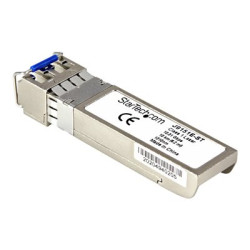 StarTech.com HPE J9151E Compatible SFP+ Module, 10GBASE-LR, 10GbE Single Mode (SMF) Fiber Optic Transceiver, 10GE Gigabit Ethernet SFP+, LC Connector, 10km, 1310nm, DDM, HPE 2930F, 8325, 3810M - Lifetime Warranty (J9151E-ST) - Modul SFP+ vysílace (odpovídá: HP J9151E) - 10GbE - 10GBase-LR - jednoduchý režim LC - až 10 km - 1310 nm - pro HPE Aruba 2930F 12, 2930M 40, 6200F 12, 6200M 24, 6300, 6405 48, 6405 96, 64XX; CX 8360