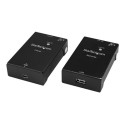 StarTech.com USB 2.0 Extender over Cat5e Cat6 Cable (RJ45), Up to 165ft (50m), High Speed USB Port Extender Adapter Kit, Powered, USB over Ethernet Cable Extender, 480Mbps, Metal Housing - Power Link Activity LEDs (USB2001EXTV) - Rozširovací zarízení USB - USB 2.0 - pres CAT 5e 6 - až 50 m - pro P N: SVA5N3NEUA