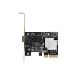 StarTech.com 10G PCIe SFP+ Card, Single SFP+ Port Network Adapter w Low Profile, Open SFP+ for MSA-Compliant Modules Direct-Attach Cables (DAC), 10 Gigabit Fiber PCIe NIC Card - PCI Express SFP+ Network Card - Sítový adaptér - PCIe x4 - 10 Gigabit SFP+ x 1