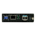 StarTech.com Multimode (MM) LC Fiber Media Converter for 1Gbe Network - 550m Range - Gigabit Ethernet - 850nm - with SFP Transceiver (ET91000LC2) - Konvertor médií s optickými vlákny - 1GbE - 1000Base-LX, 1000Base-SX, 1000Base-T - RJ-45 multirežim LC - až 550 m - 850 nm - pro P N: ETCHS2U, SVA12M2NEUA, SVA12M5NA