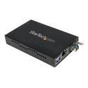 StarTech.com 1000 Mbps Gigabit Single-Mode Copper to Fiber Media Converter - Ethernet (1000Base-T) to LC Fiber Converter (ET1000S40LC2) - Konvertor médií s optickými vlákny - 1GbE - 1000Base-LX, 1000Base-SX, 1000Base-T - RJ-45 jednoduchý režim LC - až 40 km - 1310 nm - pro P N: SVA12M2NEUA, SVA12M5NA