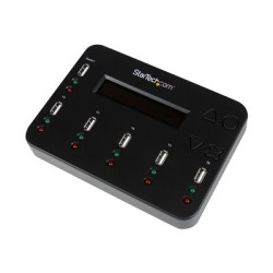 StarTech.com Standalone 1:5 USB Flash Drive Duplicator and Eraser - Flash Drive (USB 3.0 2.0 1.1) Copier - 2 Duplication Modes (USBDUP15) - Duplikátor jednotky USB - 5 zásuvky