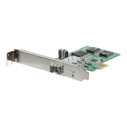 StarTech.com PCI Express Gigabit Ethernet Fiber Network Card w Open SFP - PCIe GbE SFP Network Card Adapter NIC - Fiber Optic SFP Adapter (PEX1000SFP2) - Sítový adaptér - PCIe nízký profil - 1GbE - 1000Base-LX, 1000Base-SX - pro P N: GLCLHSMDSTTA, GLCSXMMDST, GLCSXMMDSTT, GLCTEST, MASFP1GBTXST, SFP1GELXST