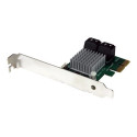 StarTech.com 4 Port PCI Express 2.0 SATA III 6Gbps RAID Controller Card with HyperDuo SSD Tiering - PCIe SATA 3 Controller Adapter (PEXSAT34RH) - Radic úložište (RAID) - 4 Kanál - SATA 6Gb s - nízký profil - RAID 0, 1, 10, JBOD - PCIe 2.0 x2 - pro P N: ST521PMINT