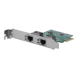 StarTech.com Dual Port Gigabit PCI Express Server Network Adapter Card - 1 Gbps PCIe NIC - Dual Port Server Adapter - 2 Port Ethernet Card (ST1000SPEXD4) - Sítový adaptér - PCIe nízký profil - Gigabit Ethernet x 2 - pro P N: ET91000SM10, ET91000SM20