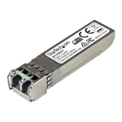StarTech.com HP J9150A Compatible SFP+ Module - Lifetime Warranty (J9150AST) - Modul SFP+ vysílace (odpovídá: HP J9150A) - 10GbE - 10GBase-SR - multirežim LC - až 300 m - 850 nm - pro HPE 6120, 6600; ProLiant DL360p Gen8; HPE Aruba 2930F 24, 2930F 48, 5406; CX 10000