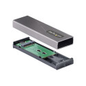 StarTech.com USB-C 10Gbps to M.2 NVMe or M.2 SATA SSD Enclosure, Tool-free M.2 PCIe SATA NGFF SSD Enclosure, Portable Aluminum Case, USB Type-C & USB-A Host Cables, For 2230 2242 2260 2280 - Works w Thunderbolt 3 (M2-USB-C-NVME-SATA) - Kryt úložište - M.2 - M.2 Card (PCIe NVMe & SATA) - USB-C 3.2 (Gen 2) - šedá space gray