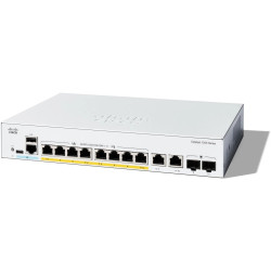 Cisco Catalyst switch C1200-8P-E-2G (8xGbE,2xGbE SFP combo,8xPoE+,67W,fanless) - REFRESH