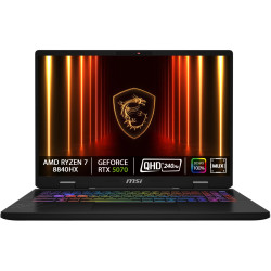 MSI Crosshair A16 HX D8WGKG-021CZ R7-8840HX 16" 2560x1600 32GB 1TB RTX 5070 W11H Gray 2R