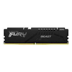 Kingston FURY Beast - DDR5 - modul - 32 GB - DIMM 288-pin - 2800 MHz PC5-44800 - CL40 - 1.25 V - bez vyrovnávací pameti - on-die ECC - cerná