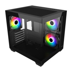 FSP S140-BA SFF & Desktop Transpar. Černá