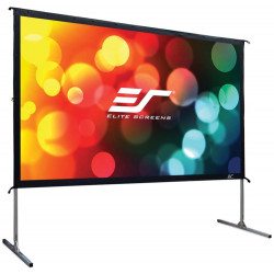 ELITE SCREENS plátno mobilní outdoor stativ 135" (342,9 cm) 16:9 168,1 x 299 cm hliníkový rám Gain 1,1 CineWhite