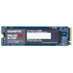 GIGABYTE NVMe SSD 256GB Interní M.2 PCIe Gen 3 x 4 NVMe 1.3 2280 3D TLC