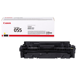 Canon originální toner CRG-055Y (žlutý, 2100str.) pro Canon MF742Cdw, MF744Cdw, MF746Cx, LBP663Cdw, LBP664Cx