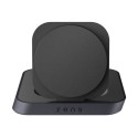 ZENS Nightstand Charger - Stojan pro bezdrátové napájení + AC napájecí adaptér - 15 Watt - Apple Fast Charge