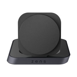 ZENS Nightstand Charger - Stojan pro bezdrátové napájení + AC napájecí adaptér - 15 Watt - Apple Fast Charge