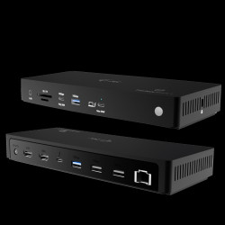 i-tec Thunderbolt4 3x Display Docking Station, Power Delivery 96W
