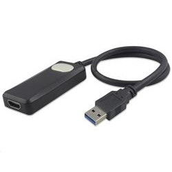 PremiumCord USB 3.0 adaptér na HDMI se zvukem, FULL HD 1080p