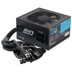 SEASONIC zdroj G12-GM-850 (V1.5) Gold 850W ATX 120mm fan semi-modulární 80PLUS Gold