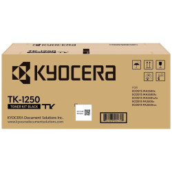 Kyocera Toner TK-1250 na 3 000 A4 (při 5% pokrytí), pro PA3500x wx, MA3500x fx, MA3501wfx