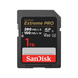 SanDisk MicroSDXC karta 1TB Extreme PRO (R:280 W:150 MB s, UHS-II, V60)