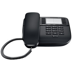 SIEMENS GIGASET DA510 - standardní telefon bez displeje, barva černá