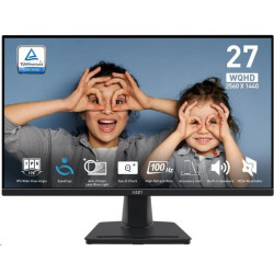 MSI LCD PRO MP275Q, 27" 2560x1440, IPS, 100Hz, 4ms, VESA 100x100mm, N A, Black