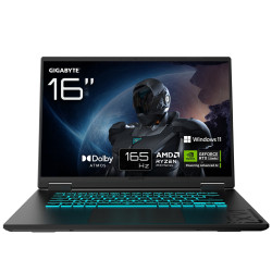 Gigabyte GAMING A16 3VHK3CZ894SH R7-260 16" WUXGA 16GB 1TB RTX 5060 W11H Black 2R