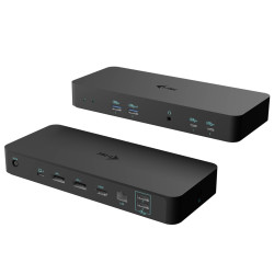 i-tec USB-C Intelligent Triple Display Docking Station, Power Delivery 100W