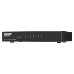 QNAP switch QSW-1108-8T-R2 (8x 2,5GbE port, pasivní chlazení, podpora 100M 1G 2,5G)