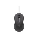 Logitech Signature M520 L for Business - Myš - pravák a levák - optický - 4 tlacítka - kabelové - USB-C