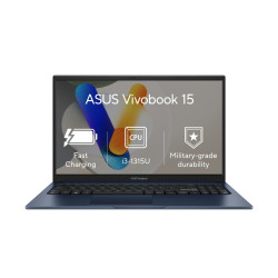 ASUS Vivobook 15 X1504VA-NJ3697W i3-1315U 15,6" FHD 16GB 512GB UHD W11H Blue 2R