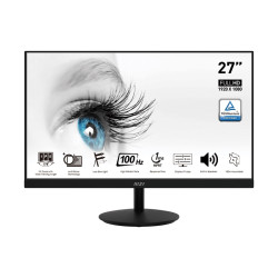 MSI Pro MP271A 27" IPS FHD 100Hz 1ms Black 2R