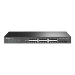 TP-Link JetStream TL-SG3428X V1.6 - Přepínač - řízený - 24 x 10 100 1000 + 4 x 10 Gigabit SFP+ - Lze montovat do rozvaděče