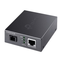 TP-Link TL-FC311A-20 V2 - Konvertor médií s optickými vlákny - 1GbE - 1000Base-T, WDM, 1000Base-SC - RJ-45 jednoduchý režim SC - až 20 km - 1310 (RX) 1550 (TX) nm