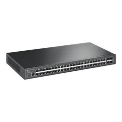 TP-Link JetStream TL-SG3452X V1.6 - Přepínač - L2+ - řízený - 48 x 10 100 1000 + 4 x 10 Gigabit SFP+ - Lze montovat do rozvaděče
