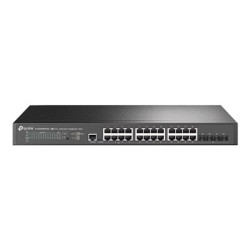 TP-Link JetStream TL-SG3428XPP-M2 V1 - Přepínač - L2+ - řízený - 16 x 10 100 1000 2.5G (PoE+) + 8 x 10 100 1000 2500 (PoE++) + 4 x 10 Gigabit SFP+ - Lze montovat do rozvaděče - PoE++ (500 W)