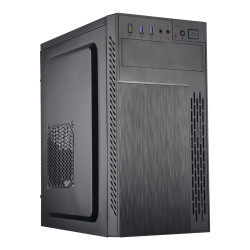 EUROCASE skříň ML M6-505B, Midi Tower, 1xUSB-C, 2x USB 3.0, 2x audio, bez zdroje